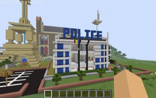 Police schematic - building