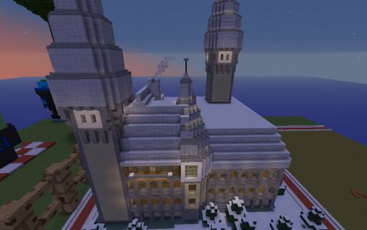 Snow castle schematic - building