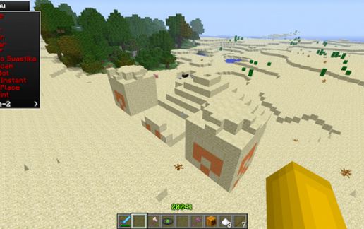 Sand Pyramid schematic - building