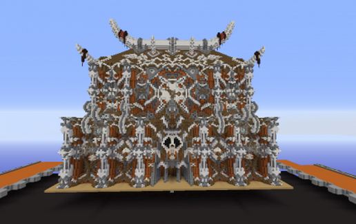 Skeleton Dungeon schematic - building