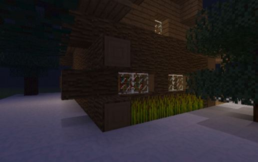 Taiga Hut schematic - building