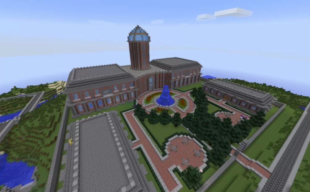 Pixelmon Academy Schematic schematic - building