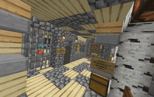 Birch blacksmith schematic - building