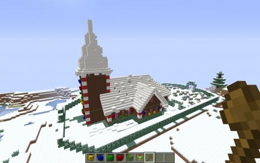 Christmast Church For Addexio schematic - building