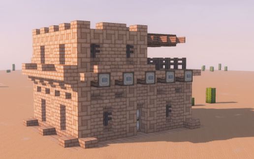 Desert house schematic - building