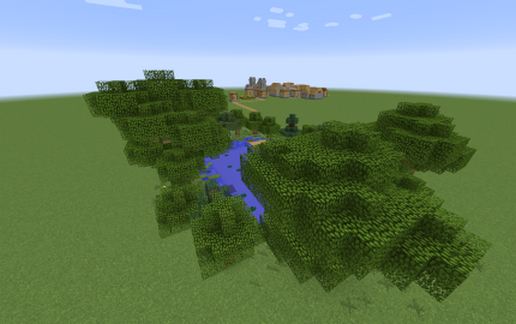 Small fishing pond schematic - building