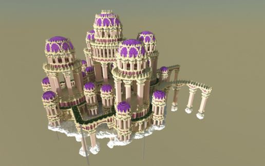 The Sky City of Athalux schematic - building