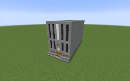 Large Sheep Farm Module schematic - building