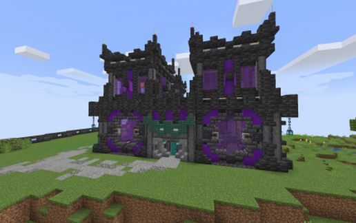 Deepslate Fortress schematic - building