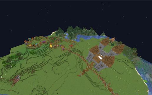 Castle and Market of Len Server schematic - building