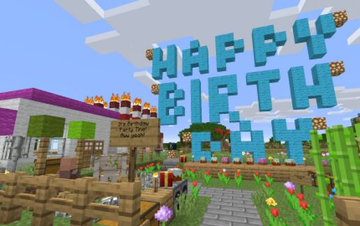 Birthday Party schematic - building