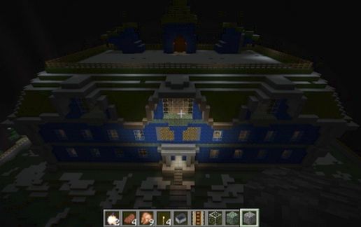 Luigi's Mansion schematic - building