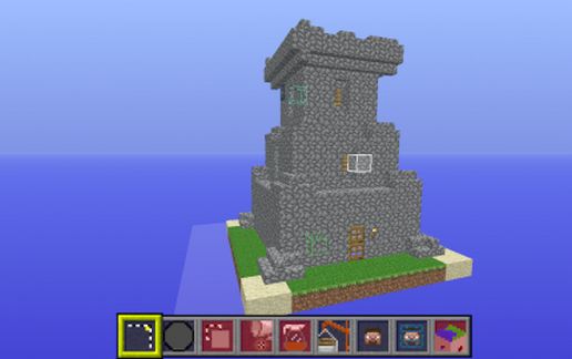 Small Medieval Defense Post schematic - building