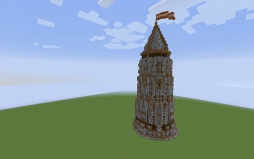Mega Tower: Medieval Style schematic - building