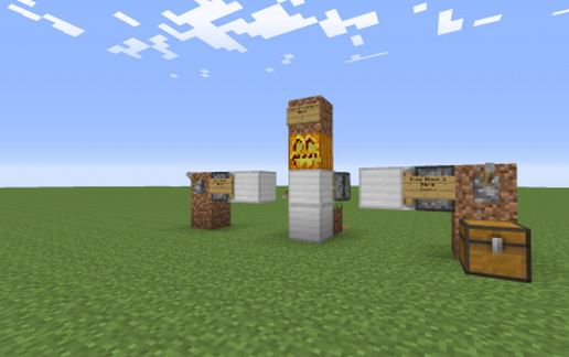 Iron Golem Self Builder schematic - building