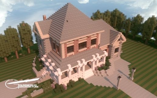 Georgian House #1 | Architecture schematic - building
