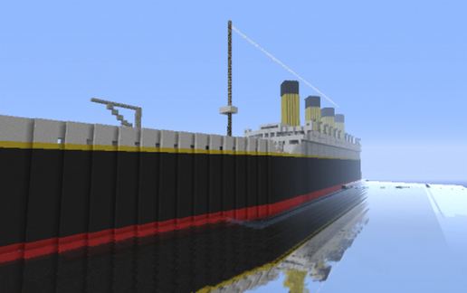 R.M.S. Titanic schematic - building