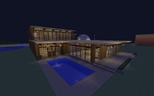 Modern House-something different schematic - building