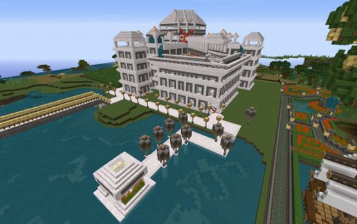 Info Center for my server/White Manor schematic - building