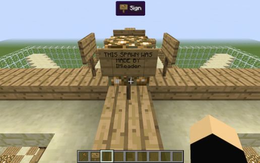 Server Spawn schematic - building