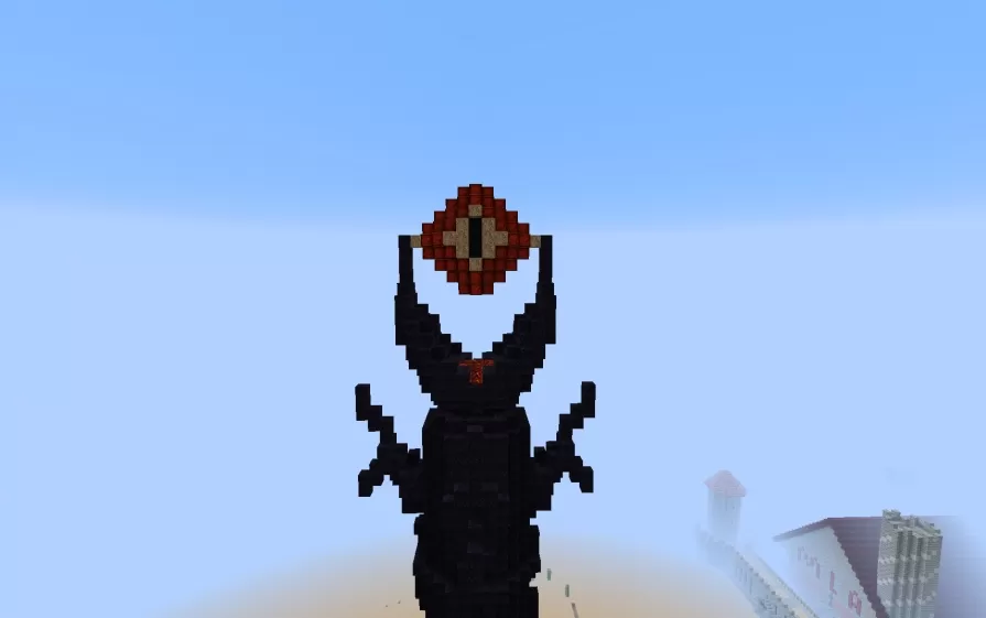Sauron's Tower schematic - building
