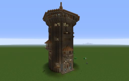 Wizard's Tower schematic - building