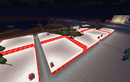 Helipad schematic - building