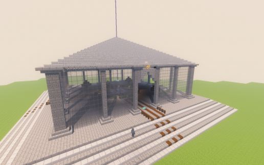 Modern Temple/Spawn schematic - building