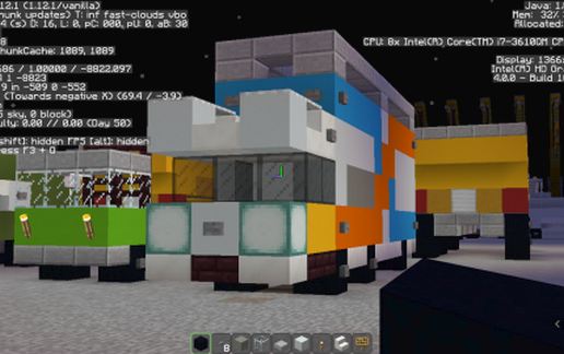 Heavily-decorated 8W Refrigerated Van schematic - building