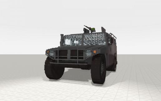 GAZ 2975 Tiger schematic - building