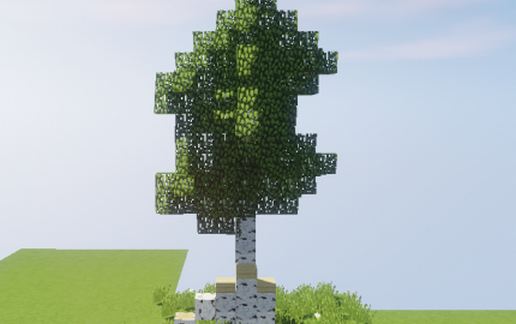 Birch Tree(Custom2) schematic - building