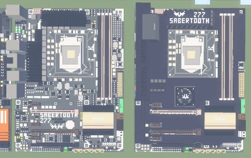 Intel Z77-SABERTOOTH (ASUS TUF Series) (Reduxed) schematic - building