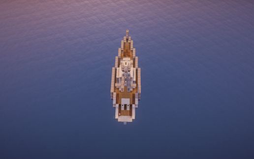 The small yacht