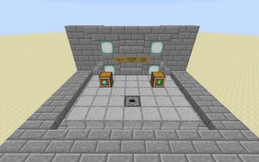 Lottery redstone build schematic - building