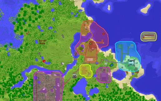 Cool map schematic - building