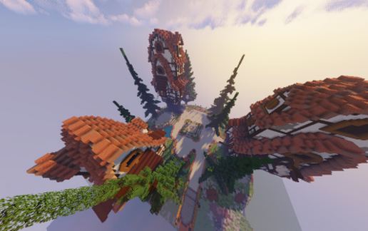 SkyBlock Spawn schematic - building