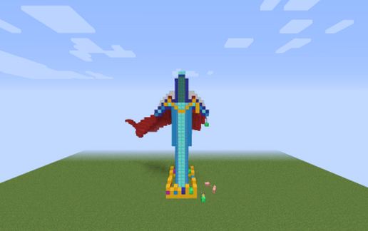 TechnoBlade Memorial 1.16.5 schematic - building