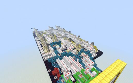 4x4 Screen schematic - building