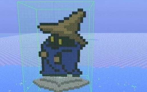 Black Mage FF1 (NES) schematic - building
