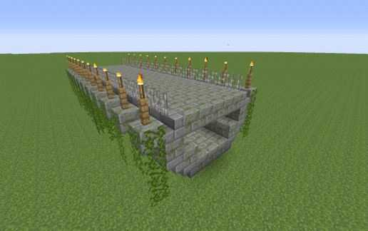 Ancient Skyway Modified with sewer(Straight) schematic - building
