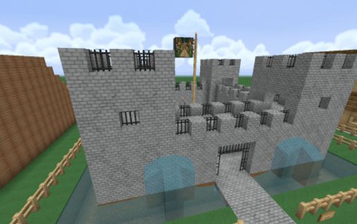 Small Medieval Castle schematic - building