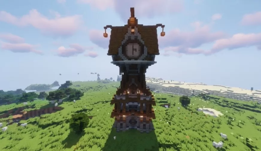  Clock Tower schematic - building