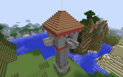 Cannon Tower [Age of Empires 2 Style(AoE2)1.7.2] schematic - building