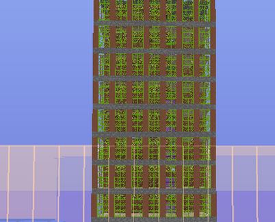 Simple Skyscraper schematic - building