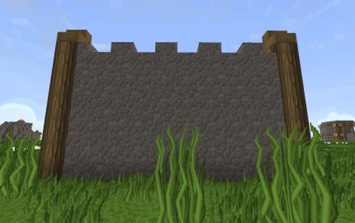 Village Wall Segment (Basic) schematic - building