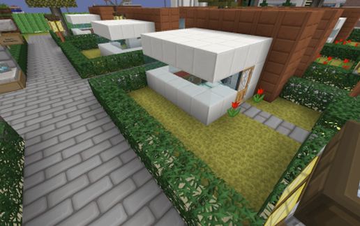 modern start house schematic - building