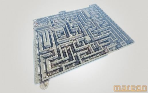 The Maze schematic - building