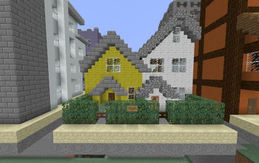Low dencity houses schematic - building