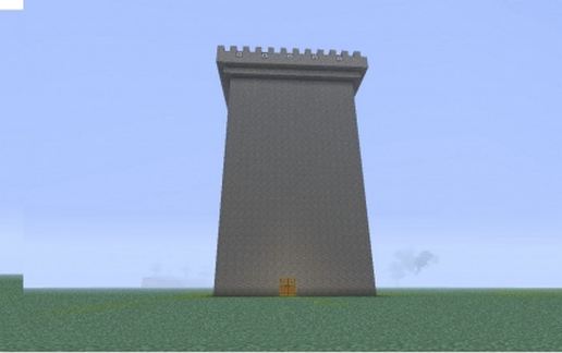 Castle Tower schematic - building