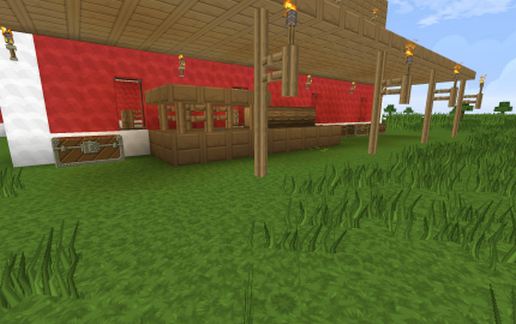 Big Red Barn schematic - building